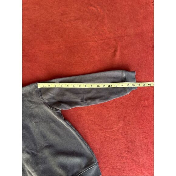 Majestic Boys' Dark Blue Astros Full Zip Fleece Long Sleeve Hoodie Size 8 Youth - Picture 6 of 6